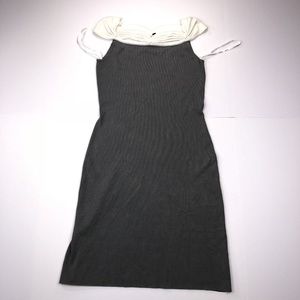 BCBG Max Azria Women's Shift Dress Gray Size Small